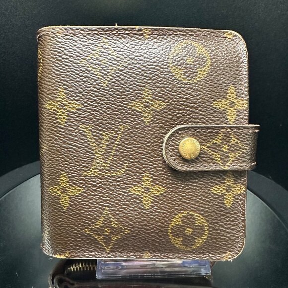 Louis Vuitton Compact Zippé Wallet - GUC - Picture 1 of 10